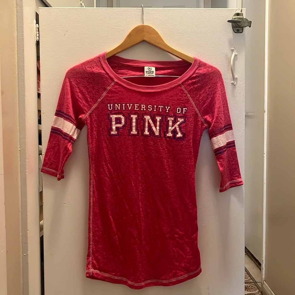 Victoria’s Secret top in pink